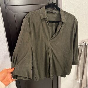 Zara Oversized Blouse